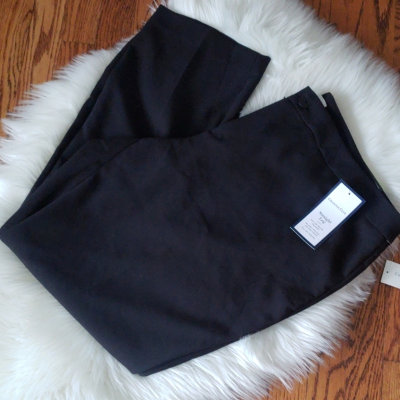 Charter club plus size straight leg black pants - Picture 3 of 8